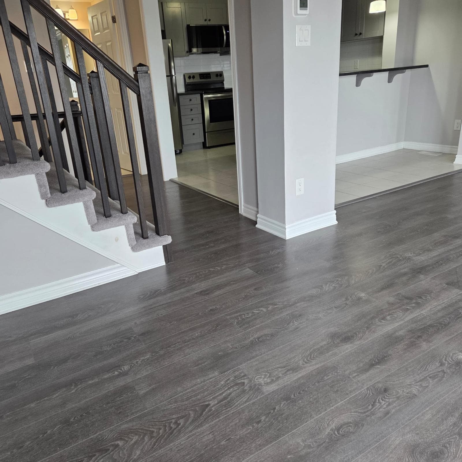 Recent flooring project by SAMA Flooring in Ottawa